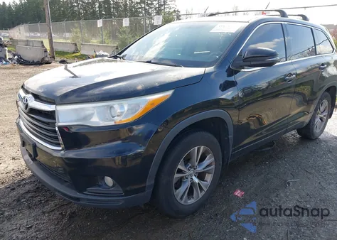 2014 Toyota Highlander Le Plus V6 from USA, damaged, VIN 5TDBKRFH3ES024205